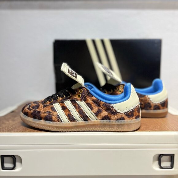 Adidas Wales Bonner Samba Pony Tonal Low Trainers Sneakers - Picture 5 of 9